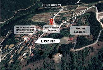 C21 NOVO'DAN NİLÜFER ÜÇPINAR MEVKİİNDE 1.392 M2 SATILIK ARSA