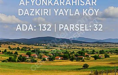 Afyon dazkırı yaylaköyü satılık tarla