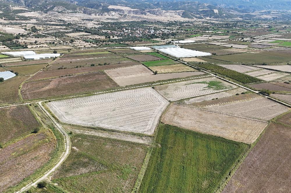GÖLEMEZLİ MAHALLESİNDE SATILIK 60.000 M2 SERA ARAZİSİ.