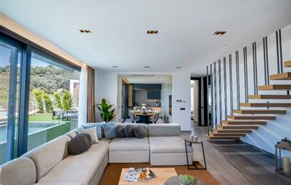 Deniz Manzaralı Özel Havuzlu Lüks Villa Full Eşyalı 