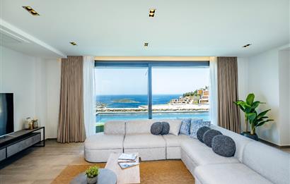 Deniz Manzaralı Özel Havuzlu Lüks Villa Full Eşyalı 