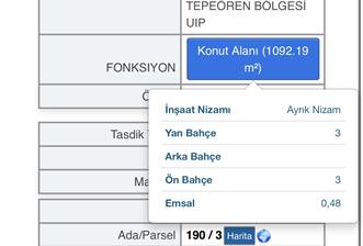 KAÇIRILMAYACAK 0.48 VİLLA İMARLI 4 VİLLALIK ARSA!