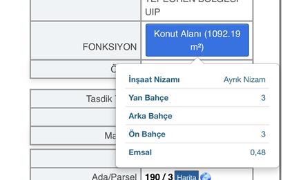 KAÇIRILMAYACAK 0.48 VİLLA İMARLI 4 VİLLALIK ARSA!