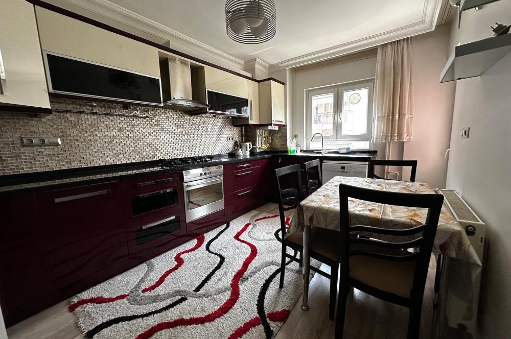 Servergazi'de 3+1 Kiralık Daire Konforlu ve İsteğe Göre Eşyalı