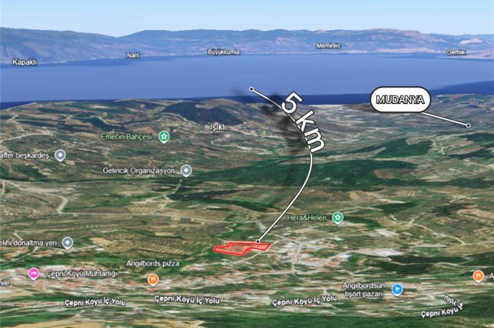 C21 LOCA'DAN MUDANYA ÇEPNİ'DE SATILIK KOOPERATİF HİSSESİ