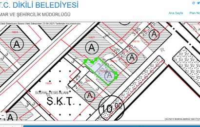 İzmir Dikili  Salimbey Mahallesinde Satılık imarlı arsa 