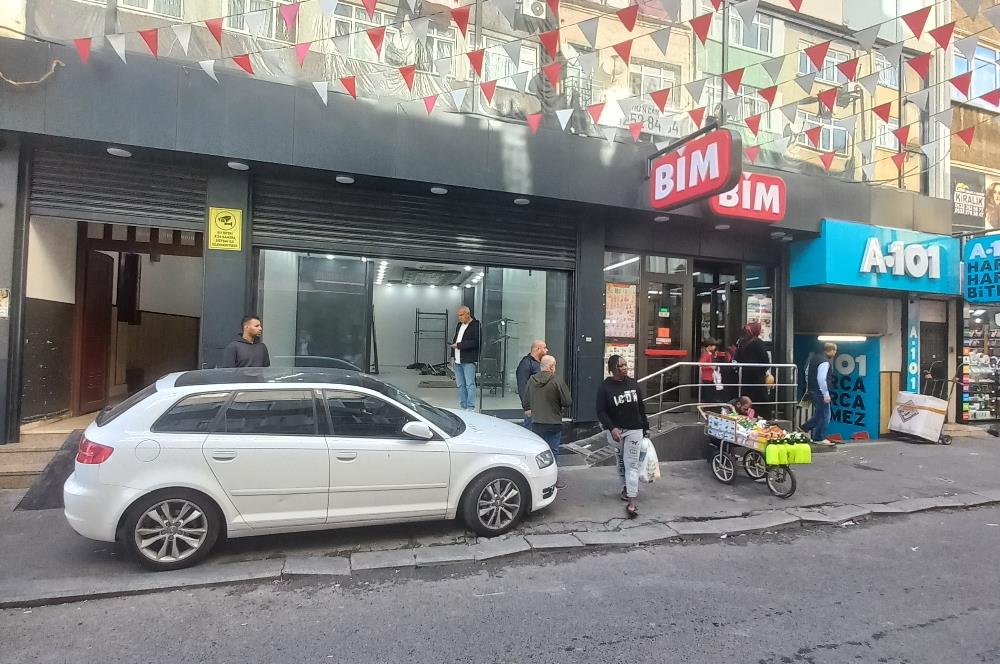 FATİH'DE CADDE ÜZERİ KİRALIK GİRİŞ DÜKKAN VE SHOWROOM 1.KAT