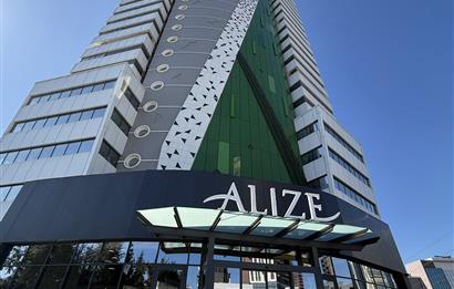 FİNANSŞEHİR ALİZE TOWER’DA ÖZEL MUTFAK VE WC’Lİ OFİS