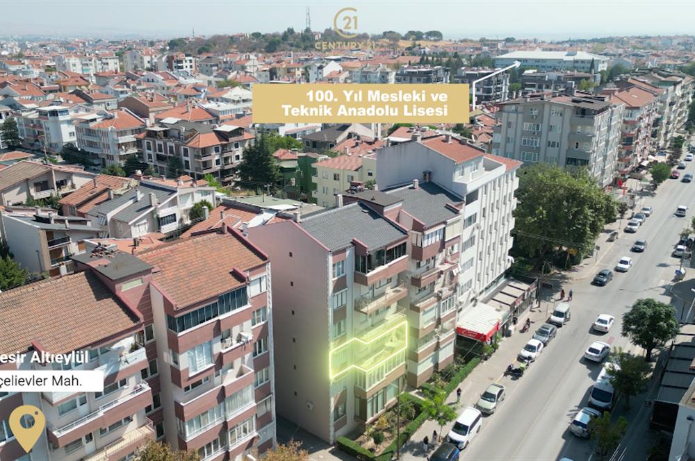 CENTURY 21 BAL'DAN BAHÇELİEVLER MAH.MUHASEBECİLER SİTESİNDE SATILIK 3+1 DAİRE