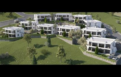 BODRUM TURGUTREİSTE MANZARALI HAVUZLU PROJEDEN SATILIK DAİRELER