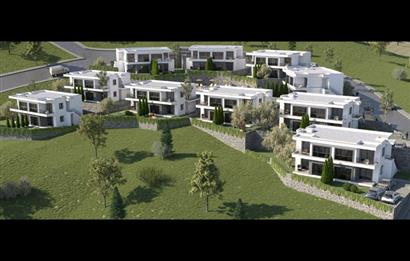 BODRUM TURGUTREİSTE MANZARALI HAVUZLU PROJEDEN SATILIK DAİRELER
