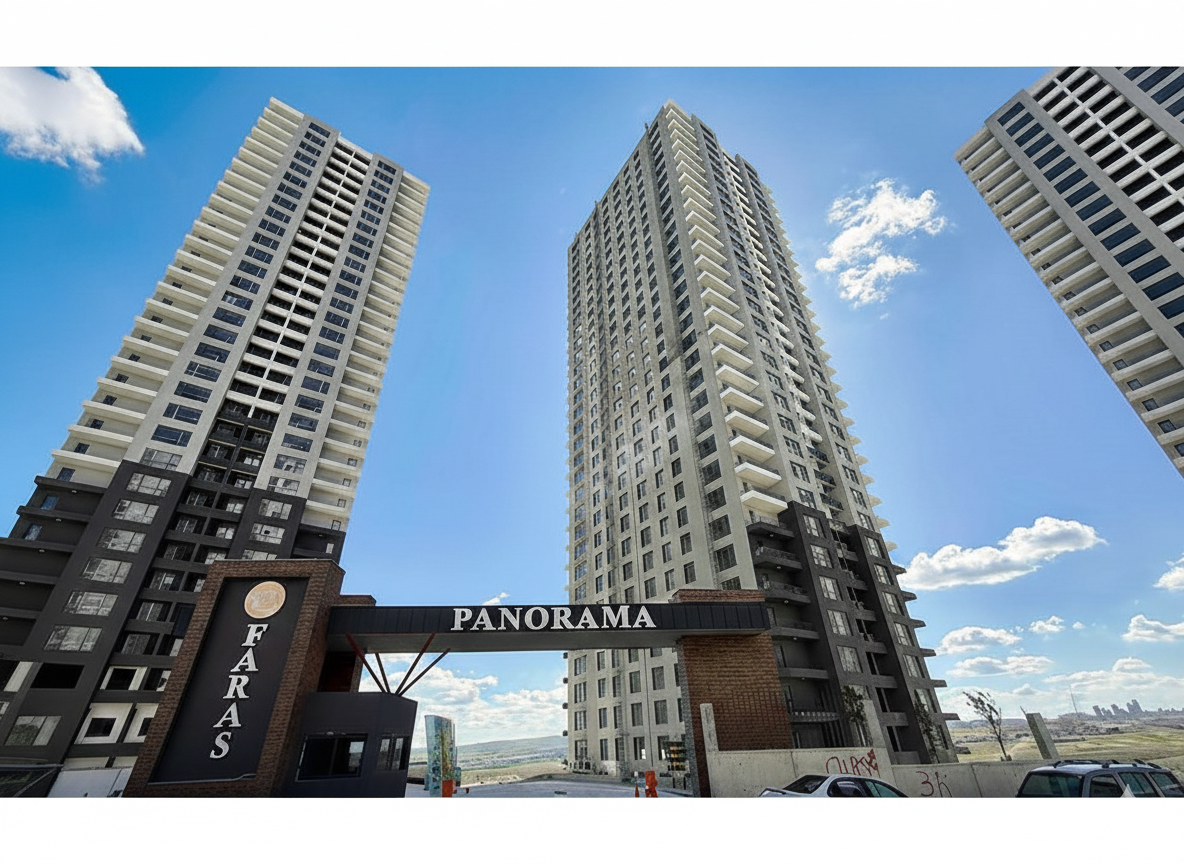FARAS PANORAMA’NIN EN SEÇKİN DAİRELERİNDEN! 4,5+1 ULTRA LÜKS SATILIK DAİRE – 3.20 M TAVAN