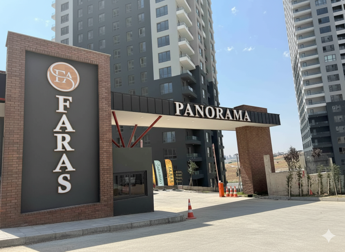 FARAS PANORAMA’NIN EN SEÇKİN DAİRELERİNDEN! 4,5+1 ULTRA LÜKS SATILIK DAİRE – 3.20 M TAVAN
