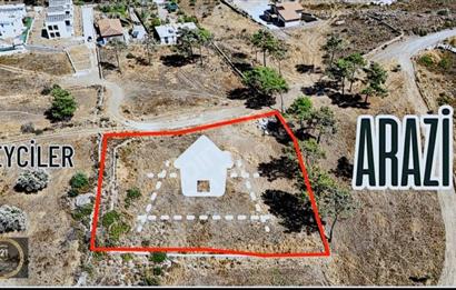 Muğla Milas Beyciler'de 4 Villalık Satılık Arsa (Ruhsatı Hazır)