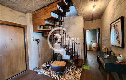 CADDEBOSTAN SAHİLDE DENİZ MANZARALI TERASLI 230 m2 DUBLEX