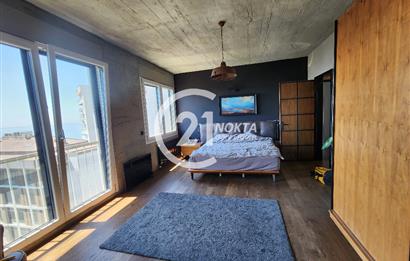 CADDEBOSTAN SAHİLDE DENİZ MANZARALI TERASLI 230 m2 DUBLEX