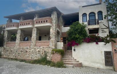 Bodrum Yalıkavak Geriş Deniz Manzaralı Satılık Orjinal Taş Villa