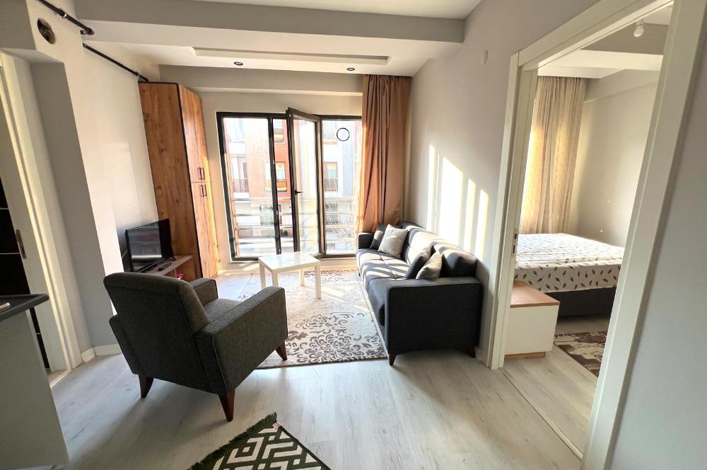 10 BURDA AVM'YE 5 DK ARA KAT 1+1 EŞYALI KLİMALI SATILIK DAİRE