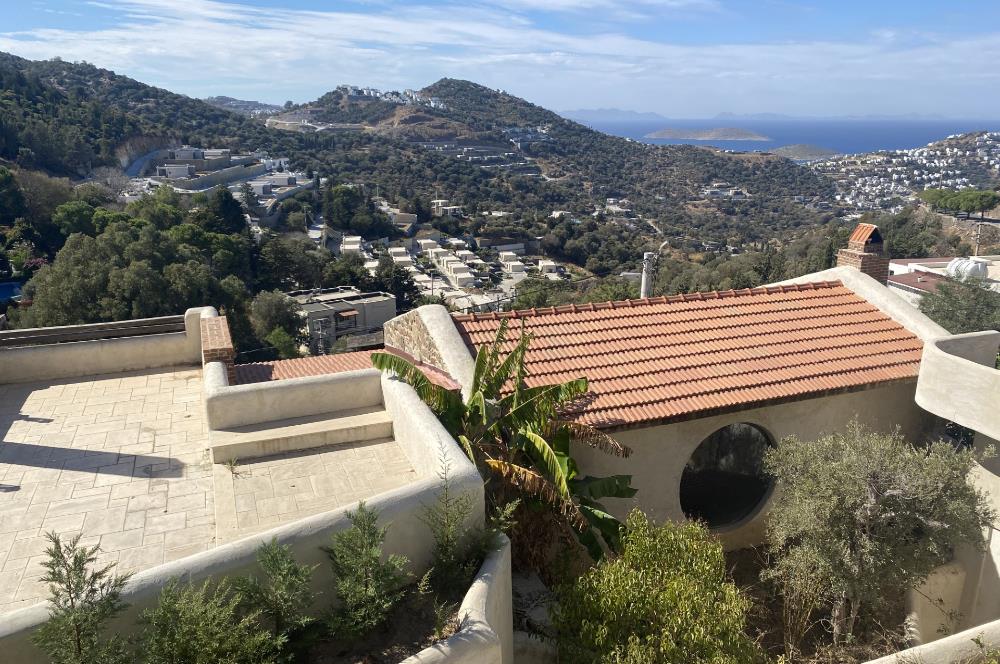 Bodrum Yalıkavak Geriş Deniz Manzaralı Satılık Müstakil Villa