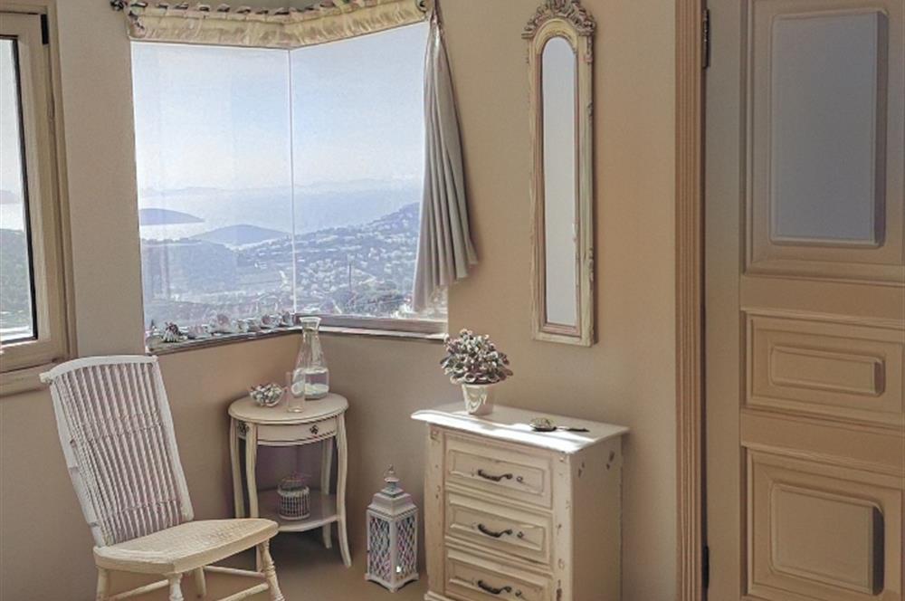 Bodrum Yalıkavak Geriş Deniz Manzaralı Satılık Müstakil Villa
