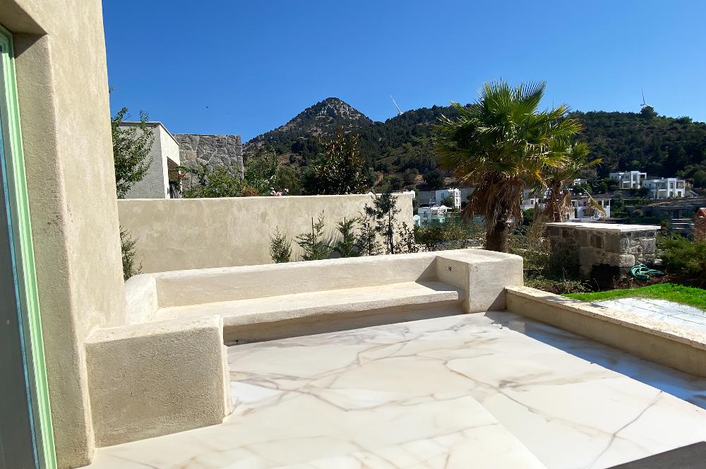 Bodrum Yalıkavak Geriş Deniz Manzaralı Satılık Müstakil Villa