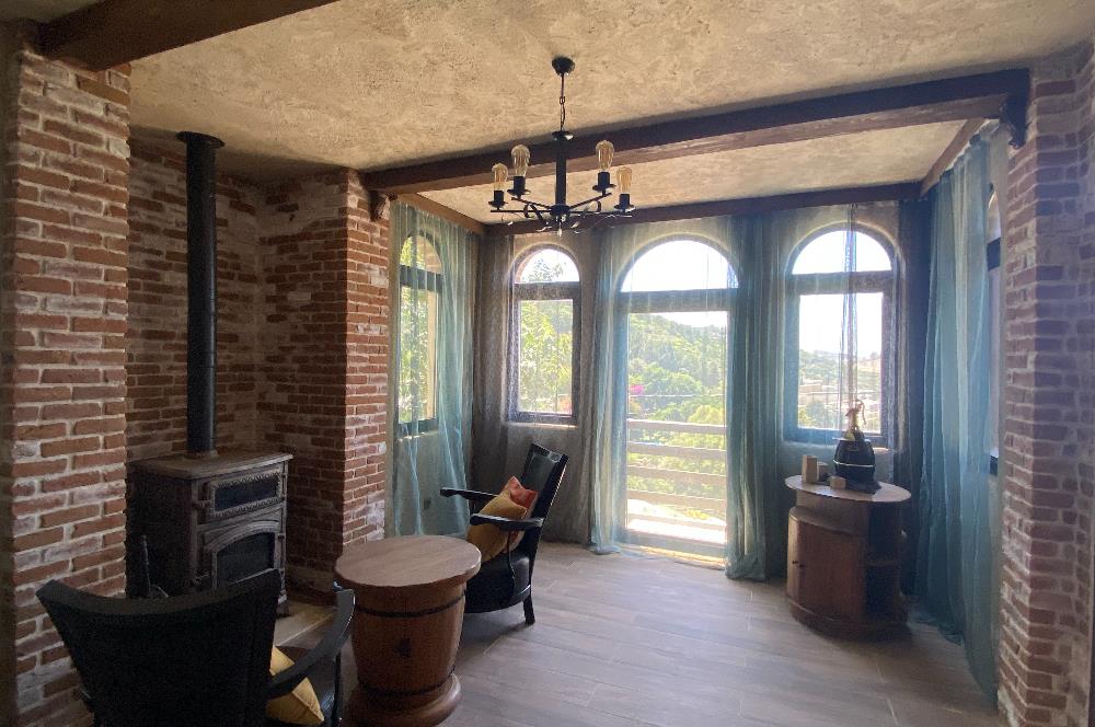 Bodrum Yalıkavak Geriş Deniz Manzaralı Satılık Orjinal Taş Villa