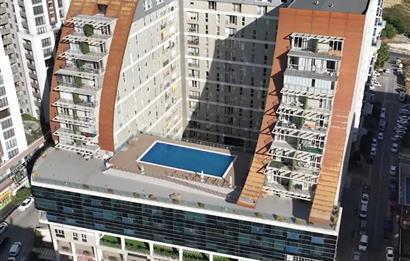 Full Donanımlı, Güvenlikli Sitede 1+1 Eşyalı  Kiralık Daire – New Residence