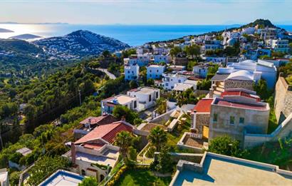 Bodrum Yalıkavak Geriş Deniz Manzaralı Satılık Müstakil Villa
