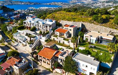 Bodrum Yalıkavak Geriş Deniz Manzaralı Satılık Müstakil Villa