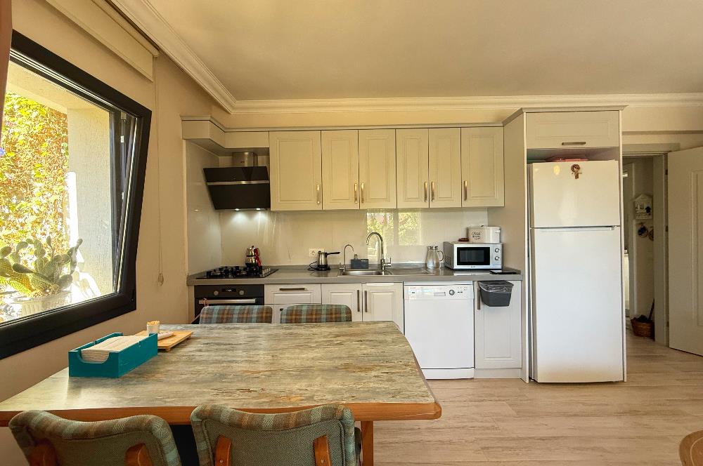 Datça Burgaz Yolu | Satılık 3+1 Geniş Bahçeli Daire