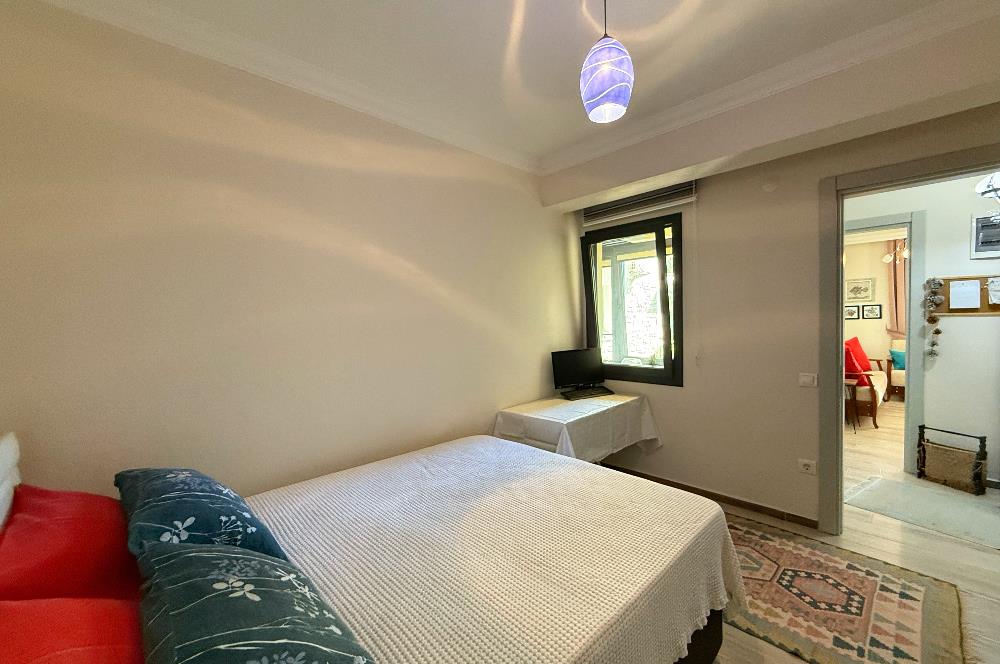 Datça Burgaz Yolu | Satılık 3+1 Geniş Bahçeli Daire