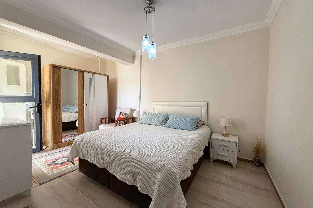 Datça Burgaz Yolu | Satılık 3+1 Geniş Bahçeli Daire