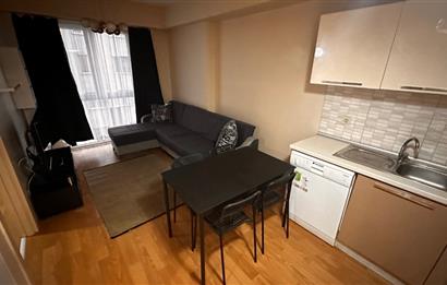 Full Donanımlı, Güvenlikli Sitede 1+1 Eşyalı  Kiralık Daire – New Residence