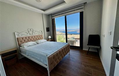 Panoramik Deniz Manzaralı Eşyalı 3 Odalı Daire