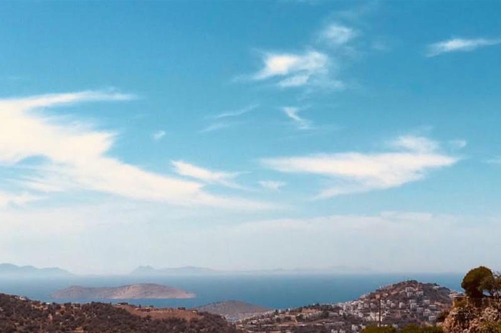 Bodrum Yalıkavak Geriş Deniz Manzaralı Satılık Orjinal Taş Villa