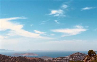 Bodrum Yalıkavak Geriş Deniz Manzaralı Satılık Orjinal Taş Villa