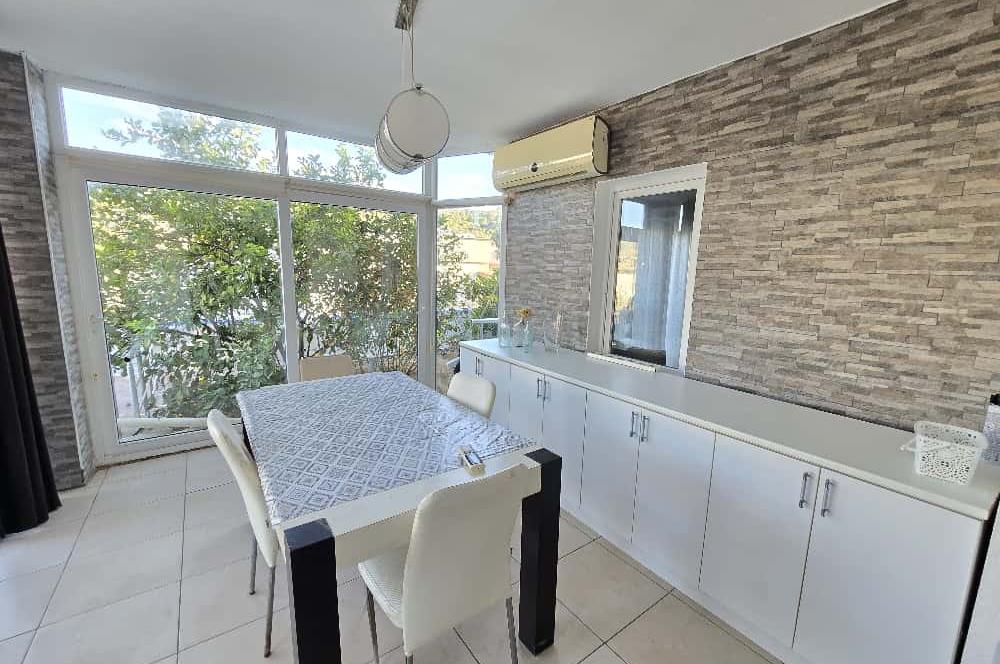Bodrum Yalıçiftlik’te Site İçinde Eşyalı Bahçe Katı Kiralık Daire
