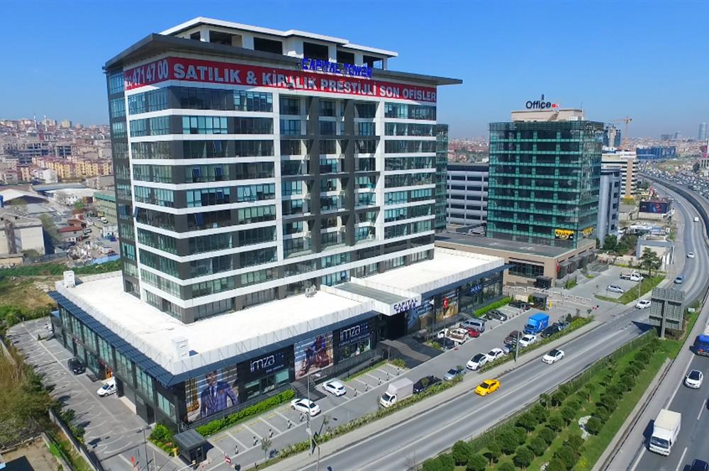 C21 BAL'DAN HALKALI'DA //CAPİTOL TOWER'DA SATILIK OFİS KATI