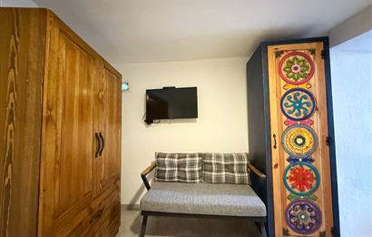 Yazı Köy’de Avlulu Otantik 1+1 Taş Ev - Kısa Süreli Kiralama Yatırımına Uygun