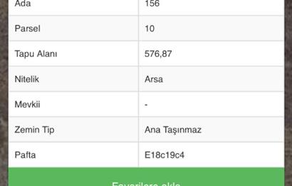C21NEXAR'DAN LÜLEBURGAZ CEYLANKÖY 577m2 SATILIK İMARLI ARSA
