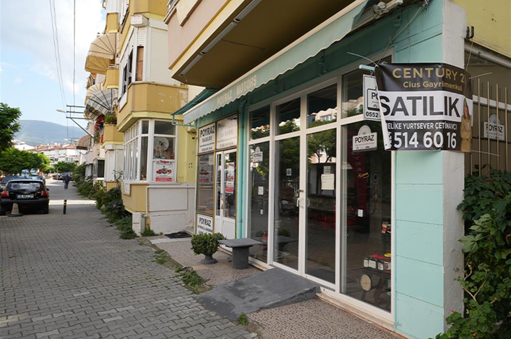 C21 Cius; Sahile 2 Dükkan Mesafede, Yatırımcıya ve Esnafa Uygun Satılık Dükkan