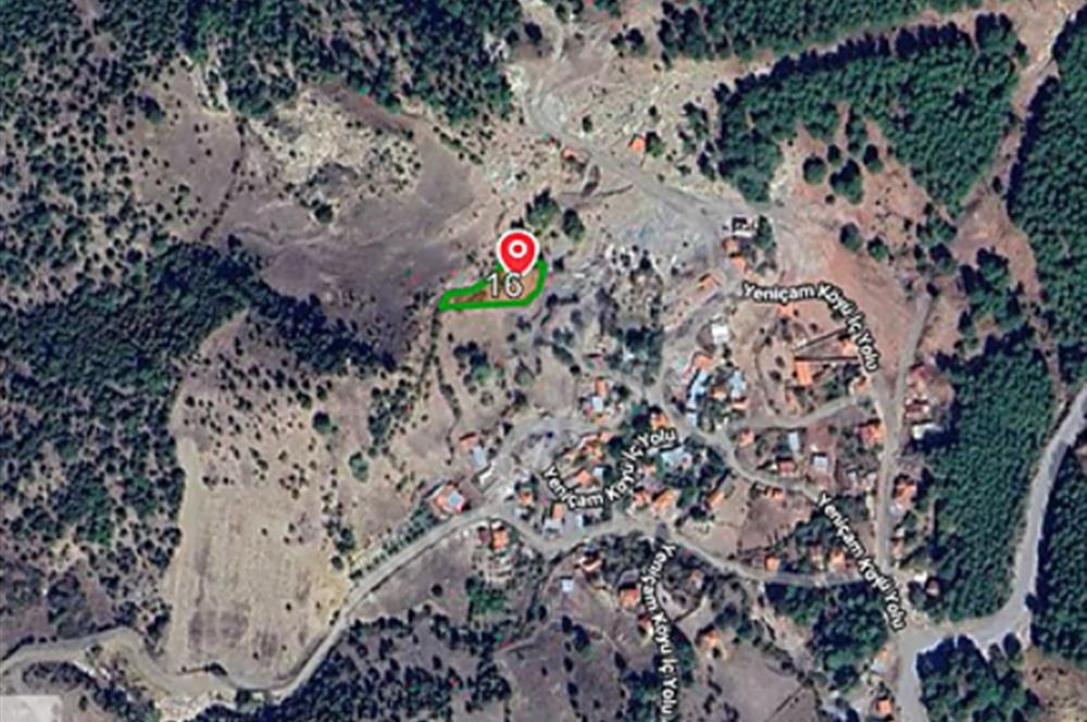 ÇANAKKALE, AYVACIK, YENİÇAM, KÖY İMARLI TARLA, SATILIK