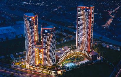 Folkart Vega’da Kiralık Eşyalı 1+1 – 25. Kat