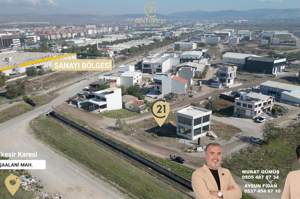 C21 BAL'DAN PAŞAALANI MH 5M MİGROS ARKASI SATILIK TİCARİ ARSA