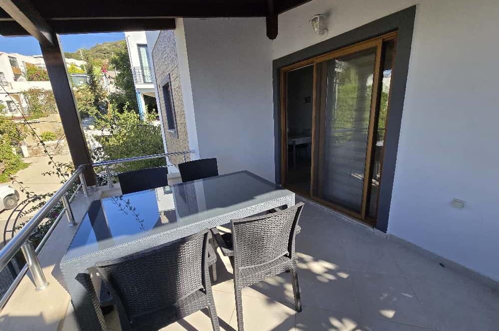 Bodrum Turgutreis'te Tam Müstakil Eşyalı Kiralık Tripleks