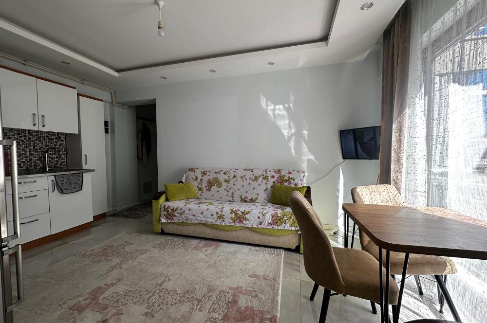 ZEYTİNKÖY MAHALLESİNDE 1+1 EŞYALI SATILIK APART