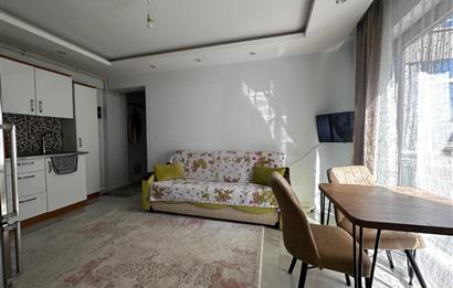 ZEYTİNKÖY MAHALLESİNDE 1+1 EŞYALI SATILIK APART
