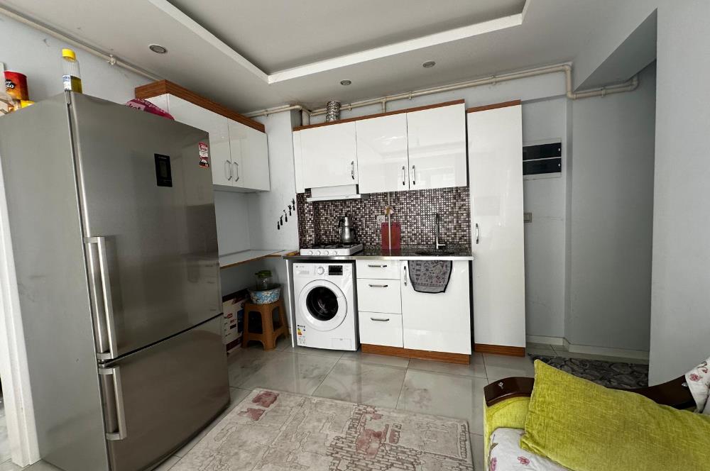 ZEYTİNKÖY MAHALLESİNDE 1+1 EŞYALI SATILIK APART