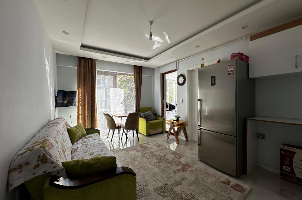 ZEYTİNKÖY MAHALLESİNDE 1+1 EŞYALI SATILIK APART