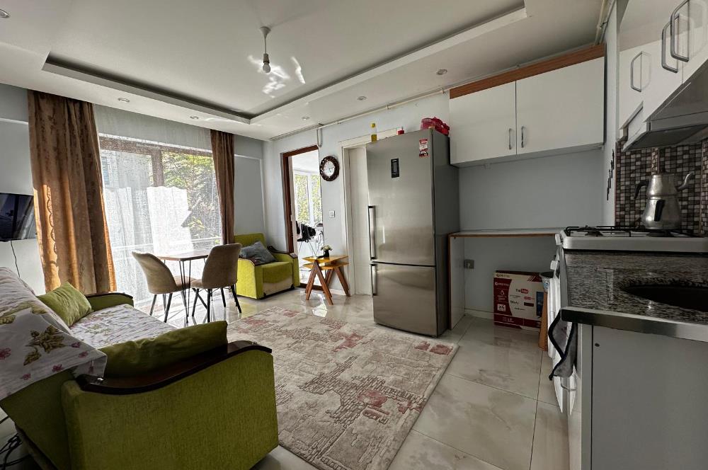ZEYTİNKÖY MAHALLESİNDE 1+1 EŞYALI SATILIK APART